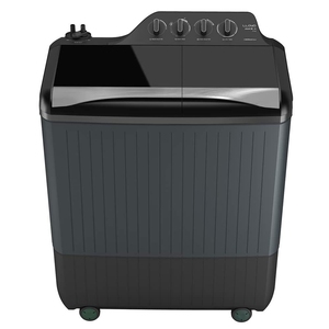 Lloyd Semi Automatic elante XL 9.0 kg Top Load Washing Machine (GLWMS90HSGEX, Silver & Grey)
