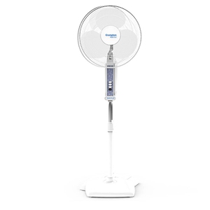 Crompton High Flo Wave Plus 400 mm 3 Blade Pedestal Fan (White)