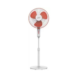 V-Guard Finesta STS Plus  400 mm 3 Blade Pedestal Fan (White Red)