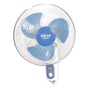 Remi Electric OSC 12" Royale Wall Fan (‎RWF- 300, White & Blue).