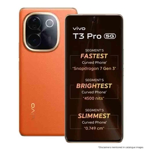 vivo T3 Pro 5G (8 GB RAM, 128 GB ROM, Sandstone Orange)