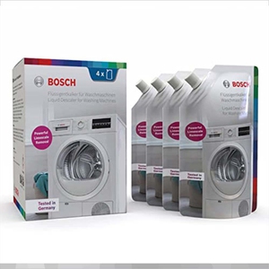 Bosch Liquid Descaler for Washing Machine Pack of 4 – 800ml (4 x 200ml).