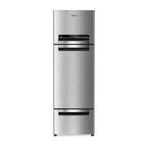 Whirlpool Protton 240 Litres Frost Free Three Door Refrigerator (FP 263D, Alpha Steel)