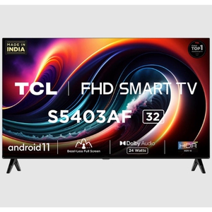 TCL 80 cm (32 inch) Full HD LED Smart Android TV with Dolby Audio, 32S5403AF