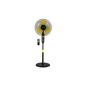 V-Guard Finesta Remote plus 400 mm 3 Blade Pedestal Fan  (Black, Yellow, Pack of 1)