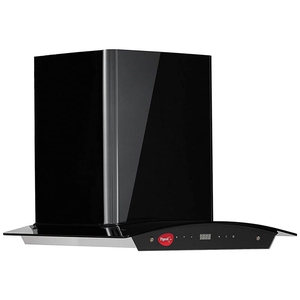 Pigeon Black Pearl-60 Wall Mounted Chimney  (Black 1100 CMH)