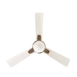 Crompton New Aura Prime 1200 mm (48 inch) High Speed Anti Dust Ceiling Fan with Duratech Technology (Pearl White Titanium Rose Gold)