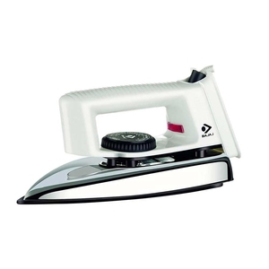 Bajaj Popular 1000 Watt Light Weight Dry Iron 440213 White