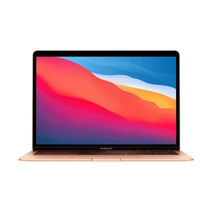 Apple MacBook Air 2020 (M1, 13.3 inch, 8GB, 256GB, macOS Big Sur, Gold, MGND3HN/A)