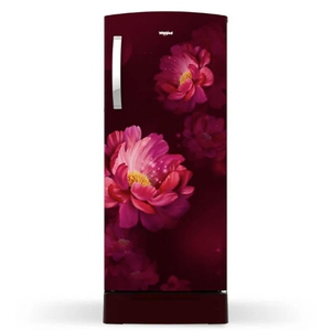 Whirlpool Icemagic Pro 192 Litres 4 Star Direct Cool Single Door Refrigerator with Base Drawer (215 IMPRO ROY, Wine Peony)