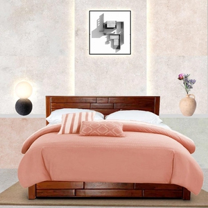 Pai Furniture Teak Wood Queen Size Bed PFBD401-5