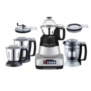 Panasonic MONSTER AE475 750 Juicer Mixer Grinder (4 Jars, Silver)