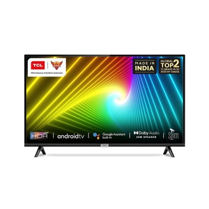 TCL 80.01cm (31.5 Inch) HD Ready LED Android Smart TV (32S65A, Black)
