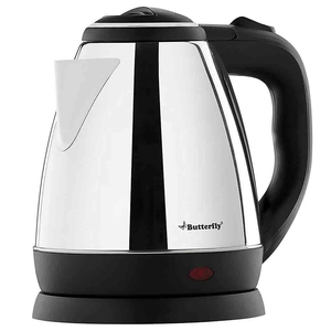 Butterfly Electric Water Kettle EKN-1.5 Ltr (Silver with Black) TRIWAK0031