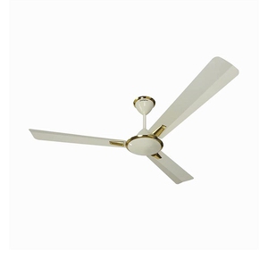 Crompton Aura 1200 mm (48 inch) High Speed Decorative Ceiling Fan (Ivory)