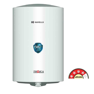 HAVELLS 25 L 4 Star Troica Storage Water Heater, GHWAHPSWH025, White