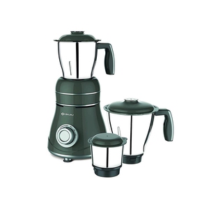 BAJAJ Stormix 750 Mixer Grinder (3 Jars, Black & Silver)