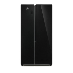 Godrej 564 L Frost Free Side by Side Refrigerator  (Glass Black, RS EONVELVET 579 RFD GL BK)