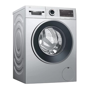 BOSCH 9 kg Fully Automatic Front Loading Washing Machine ( In-built Heater, Silver ,WGA244ASIN)