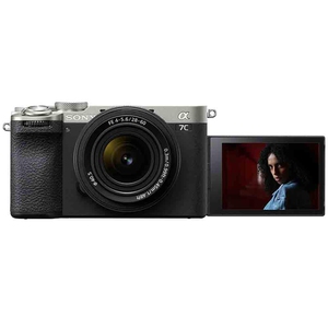 Sony Alpha ILCE-7CM2L Full-Frame Interchangeable Lens Mirrorless Vlog Camera (Body + 28-60 Mm Zoom Lens) AI Based Autofocus | 4K 60p Recording-Silver