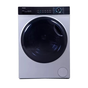Haier 7.5 Kg Fully Automatic Front Load Washing Machine with In-built Heater (HW75-IM12929CS3, Ore Silver)