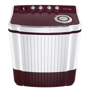 VOLTAS Beko 7 Kg Semi-Automatic Top Loading Washing Machine (WTT70ALIM, Burgundy Opaque)