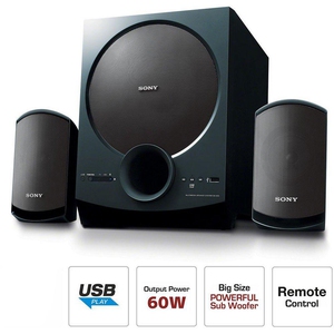 Sony 2.1ch SA-D20 Satellite Speakers Home Theatre