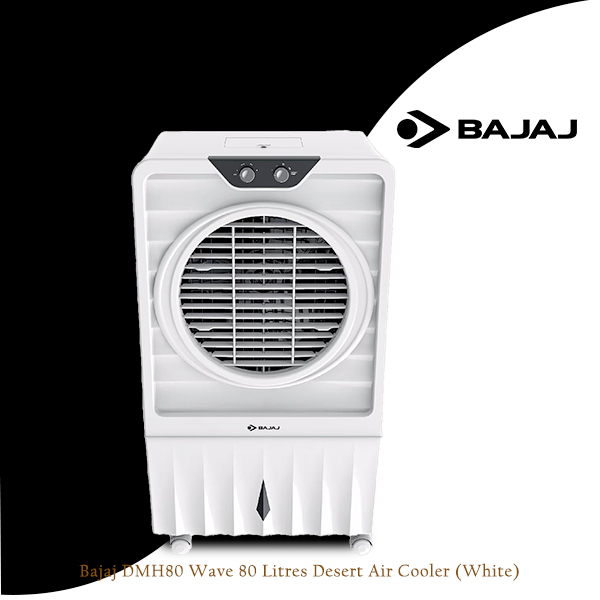 Bajaj DMH80 Wave 80 Litres Desert Air Cooler (White)
