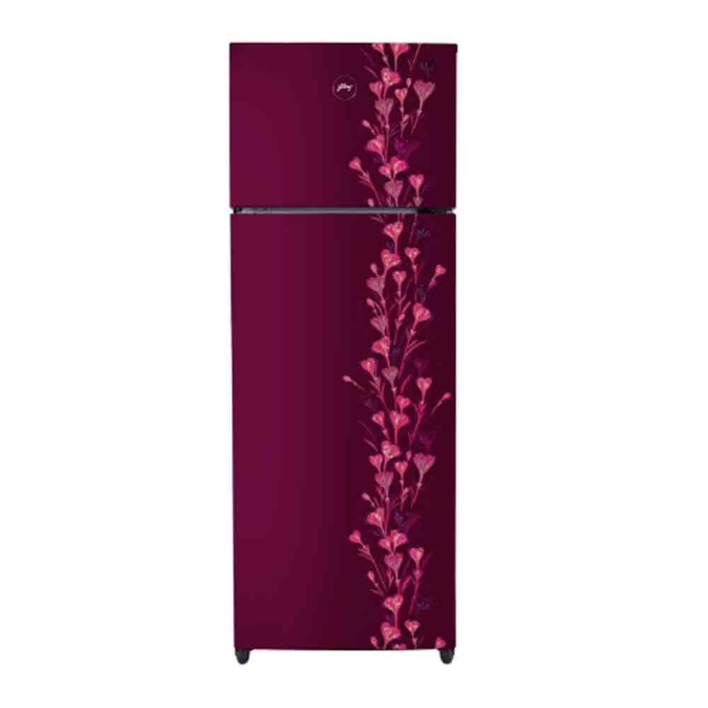 Godrej 244L Double Door Refrigerator Reliable Storage With 2 Star   1 3js0dpb 