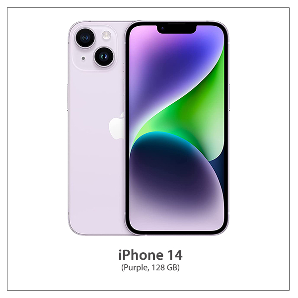 APPLE iPhone 14 (Purple, 128 GB)