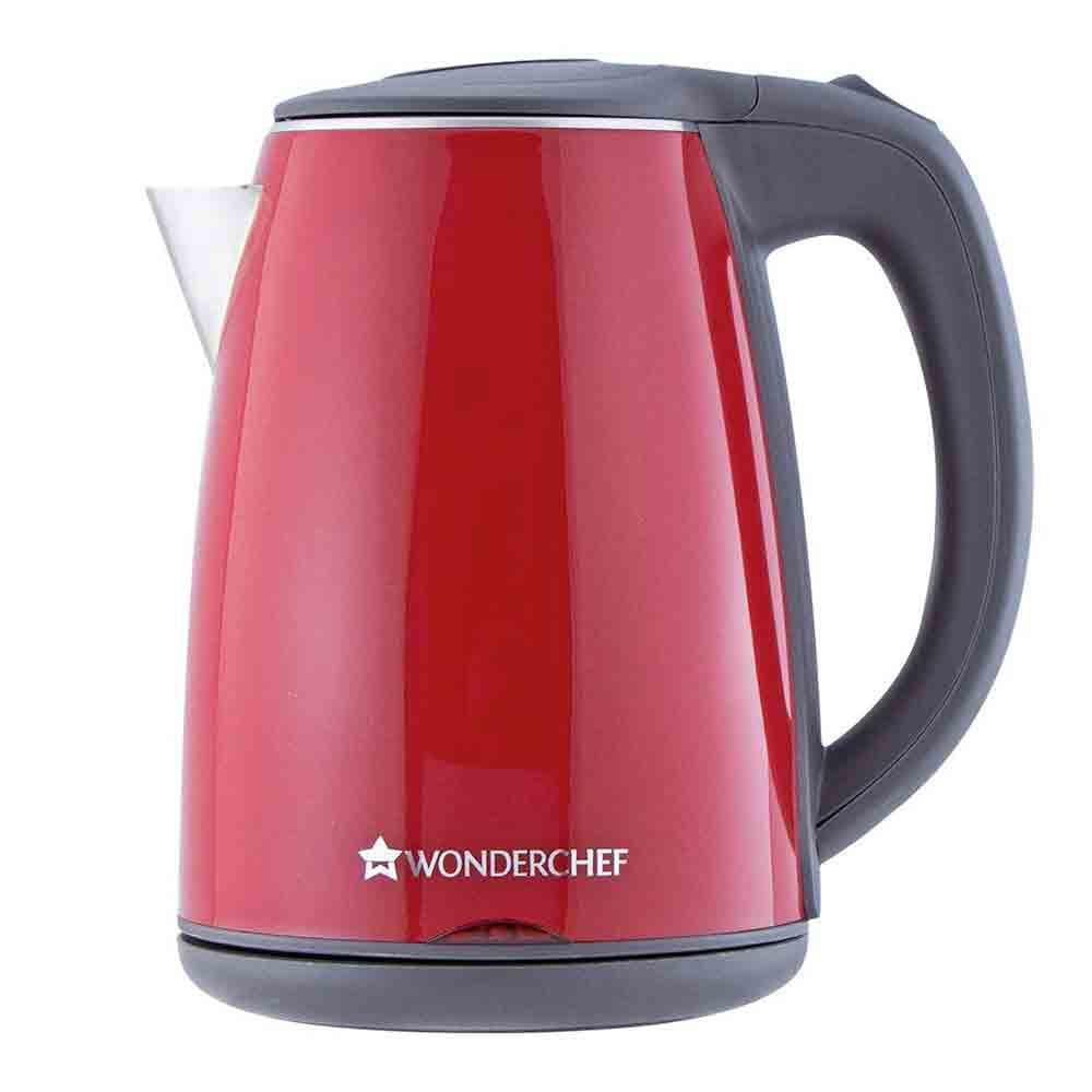 Buy Wonderchef Crimson Edge Electric Kettle 1500W| Stainless Steel body ...