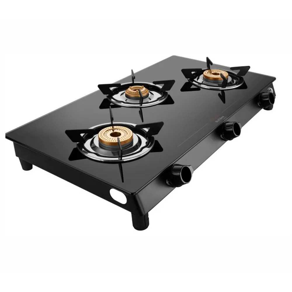 Preethi Sparkle Power Duo 3B Gas Stove (3 Burners) Gas Stove Pai