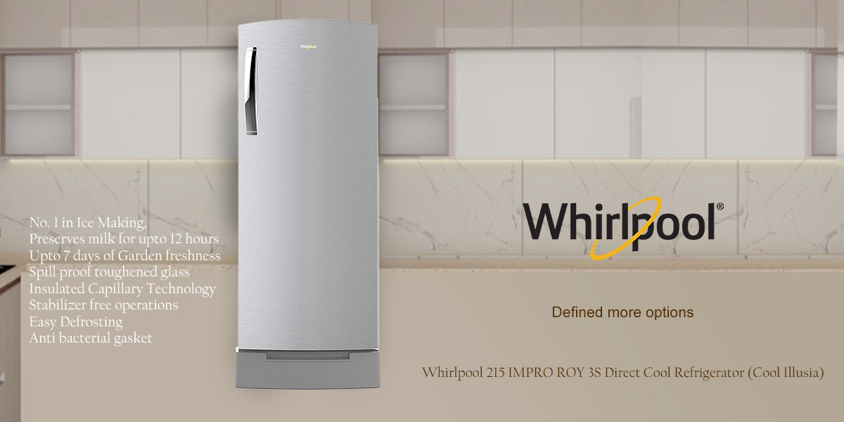 Whirlpool 215 IMPRO ROY 3S Direct Cool Refrigerator (Cool Illusia)
