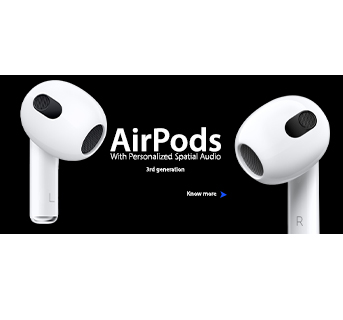 APPLE Airpods (3rd Generation) Bluetooth Headset(MME73HN/A)