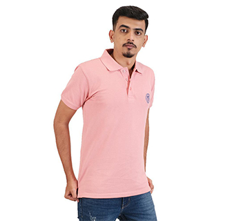 Henry Polo T shirt Apparel Mens Casual Pink-Small