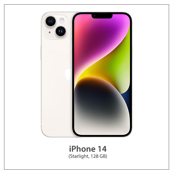 APPLE iPhone 14 (Starlight, 128 GB)