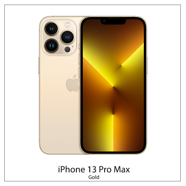 Apple iPhone 13 Pro Max (Gold, 128 GB)
