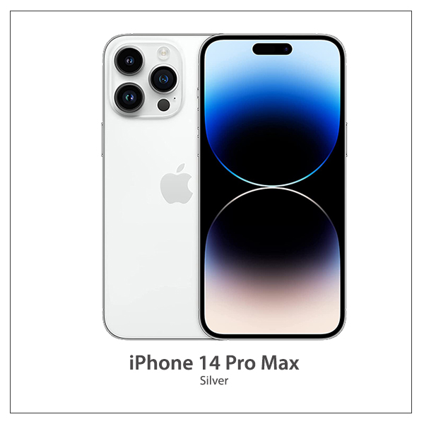 APPLE iPhone 14 Pro Max (Silver, 256 GB)