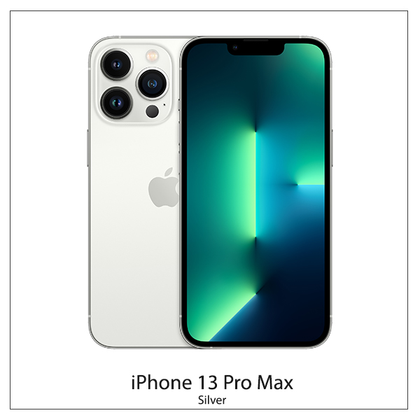 Apple iPhone 13 Pro Max (Silver, 128 GB)