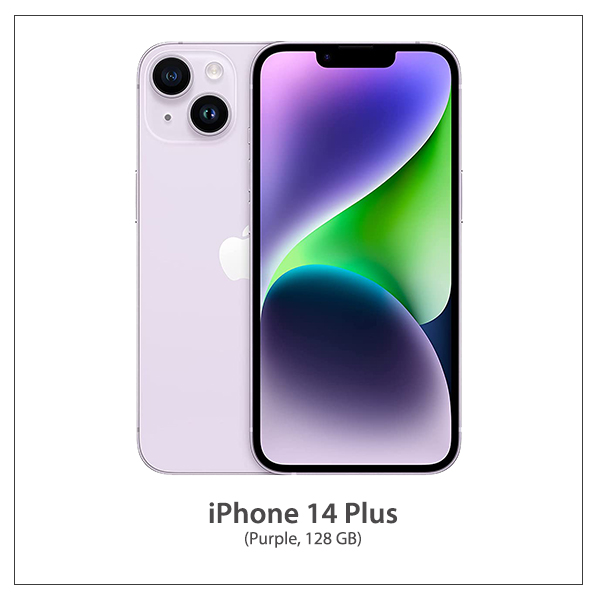 APPLE iPhone 14 Plus (Purple, 256GB)