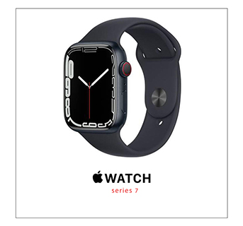 Apple Watch Series 7 GPS + Cellular (MKJP3HN/A) Black