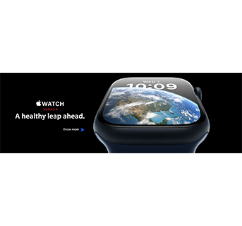 Apple Watch Series 8 GPS + Cellular 41mm Midnight Aluminium Case with Midnight Sport Band