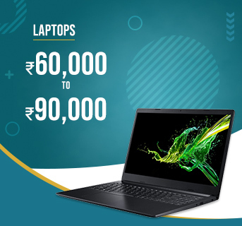 Laptops between 60000 and 90000