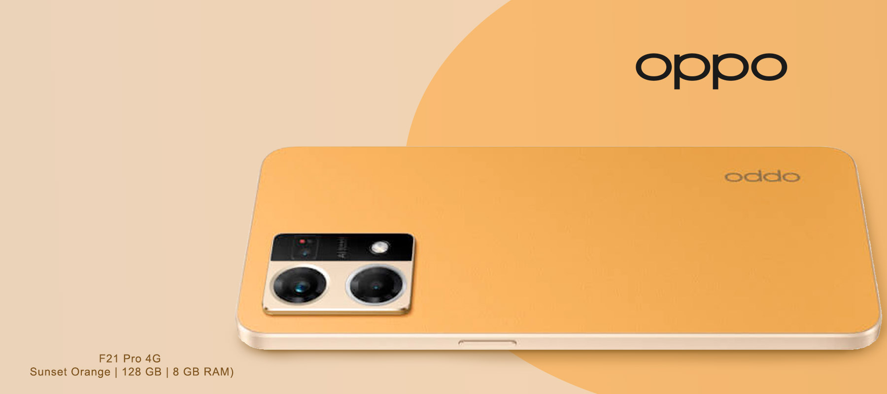 Oppo F21 Pro 4G (Sunset Orange, 128 GB) (8 GB RAM)