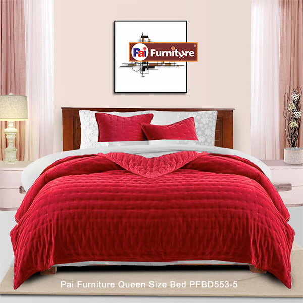 Pai Furniture Queen Size Bed PFBD553-5