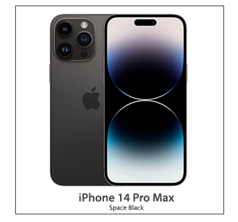 APPLE iPhone 14 Pro Max (Space Black, 256 GB)