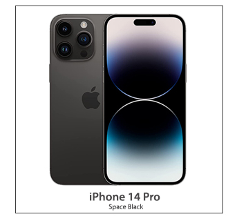 APPLE iPhone 14 Pro (Space Black, 256 GB)