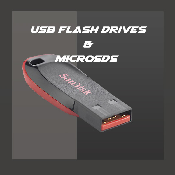 Flash drive and micro sd