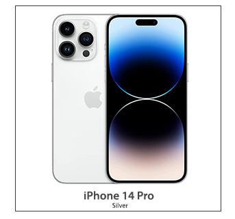 APPLE iPhone 14 Pro (Silver, 256 GB)