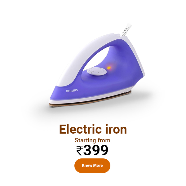 RR Electric Power Glide 1000 W Dry Iron (White, Black)